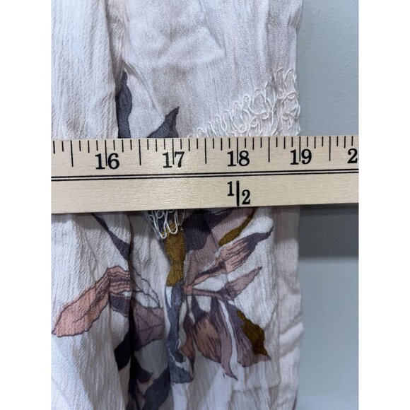 Free People Women's‎ Floral Boho Blouse Top, XS - Picture 5 of 9